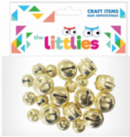 The Littlies Κουδουνάκια 9x18mm / 9x12mm 18τεμ 646611