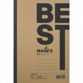 Μπλοκ Σημειώσεων Πλάγιο BEST Ριγέ A4/21Χ29 100Φ