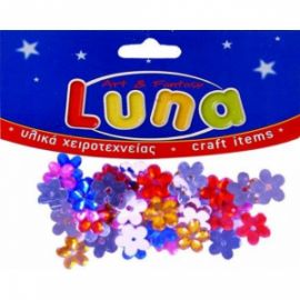 Luna Πουλιες Στρας Λουλούδια  80TEM  (601623)