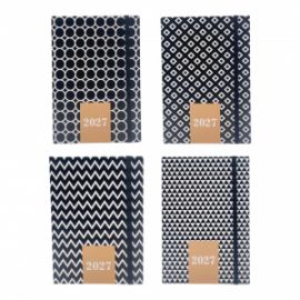 ΗΜΕΡΟΛΟΓΙΟ ΗΜΕΡ.14X20ΕΚ 4ΣΧΕΔΙΑ MUST TEAM BLACK AND WHITE 000587890