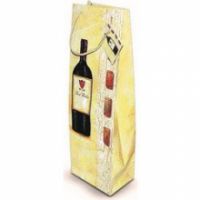  Χάρτινη Σακούλα Δώρου Για Μπουκάλι 12x36x9cm Διάφορα Σχέδια