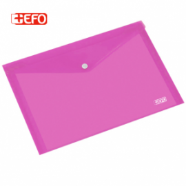 Φάκελος Κουμπί +Efo Α4 Ροζ 795111