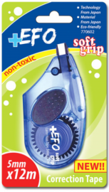 Διορθωτικό +Efo Ταινία Soft Grip 5mmx12m Μπλε