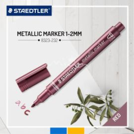 Μαρκαδόρος Staedtler Metallic Red 8323-232  2mm