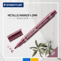 Μαρκαδόρος Staedtler Metallic Red 8323-232  2mm