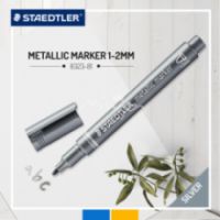 Μαρκαδόρος Staedtler Metallic Silver 8323-81 2mm