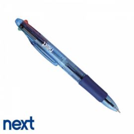 Next στυλό τετράχρωμο 4 σε 1, μύτη 1mm 30295