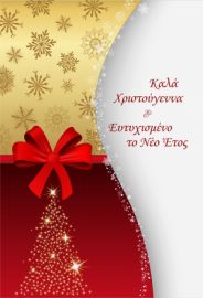  Ευχετήριες κάρτες ΧΡΙΣΤΟΥΓΕΝΝΩΝ με φάκελο 12x17cm Διάφορες